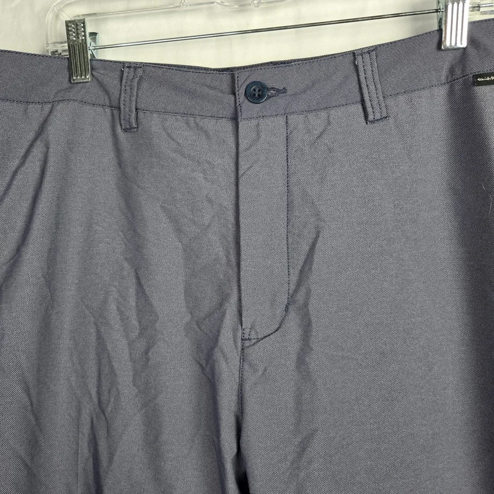 Travis Mathew Golf Pants Mens Size 38 Blue Straight Flat Front‎ Athletic Casual